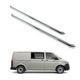 Vw Transporter T5 / T6 Lwb 2003 - 2024 2.4 Inch Stainless Steel Oe Style Sportline Side Bars